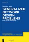 Image for Generalized Network Design Problems: Modeling and Optimization