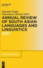 Image for Annual Review of South Asian Languages and Linguistics
