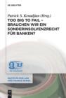 Image for Too Big To Fail - Brauchen wir ein Sonderinsolvenzrecht fur Banken? : 9