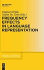 Image for Frequency effects in language representation