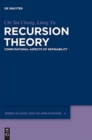 Image for Recursion theory  : computational aspects of definability