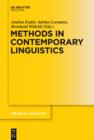 Image for Methods in Contemporary Linguistics