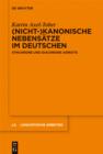 Image for (Nicht-)kanonische Nebensatze im Deutschen: Synchrone und diachrone Aspekte