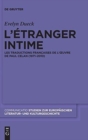 Image for L’etranger intime : Les traductions francaises de l’œuvre de Paul Celan (1971-2010)