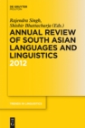 Image for Annual Review of South Asian Languages and Linguistics: 2012