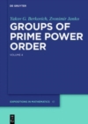 Image for Groups of prime power order: Volume 4