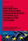 Image for Reform des europaischen Finanzaufsichtssystems als Vorbild fur Ostasien