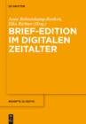 Image for Brief-Edition im digitalen Zeitalter : 34