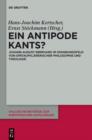 Image for Ein Antipode Kants?: Johann August Eberhard im Spannungsfeld von spataufklarerischer Philosophie und Theologie