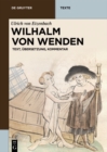 Image for Wilhalm von Wenden: Text, Ubersetzung, Kommentar
