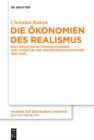 Image for Die Okonomien des Realismus: Kulturpoetische Untersuchungen zur Literatur und Volkswirtschaftslehre 1850-1900