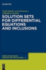 Image for Solution Sets for Differential Equations and Inclusions