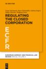 Image for Regulating the Closed Corporation
