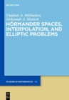 Image for Hoermander Spaces, Interpolation, and Elliptic Problems