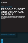 Image for Ergodic theory and dynamical systems  : proceedings of the Ergodic Theory workshops at University of North Carolina at Chapel Hill, 2011-2012