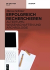 Image for Erfolgreich recherchieren - Klassische Altertumswissenschaften