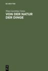 Image for Von der Natur der Dinge