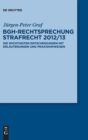 Image for BGH-Rechtsprechung Strafrecht 2012/13