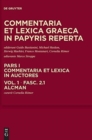 Image for Commentaria et lexica Graeca in papyris reperta (CLGP), Fasc. 2.1, Alcman