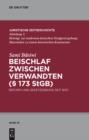 Image for Beischlaf zwischen Verwandten ( 173 StGB): Reform und Gesetzgebung seit 1870