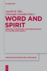 Image for Word and spirit: renewing christology and pneumatology in a globalizing world : Band 158