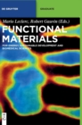 Image for Functional Materials : For Energy, Sustainable Development and Biomedical Sciences