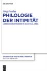 Image for Philologie der Intimitat: Liebeskorrespondenz im Jean-Paul-Kreis