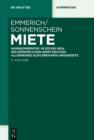 Image for Miete: Handkommentar.  535 bis 580a des Burgerlichen Gesetzbuches. Allgemeines Gleichbehandlungsgesetz
