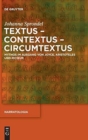 Image for Textus - Contextus - Circumtextus