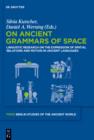 Image for On Ancient Grammars of Space: Linguistic Research on the Expression of Spatial Relations and Motion in Ancient Languages