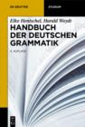 Image for Handbuch der deutschen Grammatik: 4., vollstandig uberarbeitete Auflage