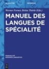 Image for Manuel Des Langues de Specialite