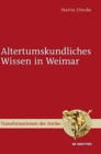 Image for Altertumskundliches Wissen in Weimar