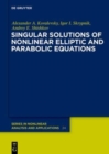 Image for Singular solutions of nonlinear elliptic and parabolic equations