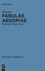 Image for Fabulae Aesopiae