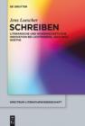 Image for Schreiben: Literarische und wissenschaftliche Innovation bei Lichtenberg, Jean Paul, Goethe