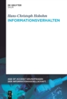 Image for Informationsverhalten