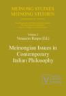 Image for Meinongian Issues in Contemporary Italian Philosophy