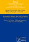 Image for Johanssonian Investigations: Essays in Honour of Ingvar Johansson on His Seventieth Birthday : 5