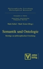 Image for Semantik und Ontologie