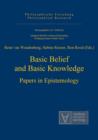 Image for Basic Belief and Basic Knowledge: Papers in Epistemology