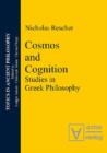 Image for Cosmos and Logos: Studies in Greek Philosophy