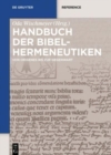 Image for Handbuch der Bibelhermeneutiken