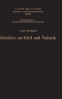 Image for Schriften zur Ethik und èAsthetik