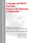 Image for Essays on the philosophy of Wittgenstein