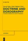 Image for Doctrine and Doxography: Studies on Heraclitus and Pythagoras
