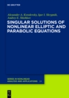 Image for Singular solutions of nonlinear elliptic and parabolic equations