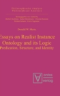Image for Essays on Realist Instance Ontology and its Logic
