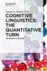 Image for Cognitive Linguistics - The Quantitative Turn: The Essential Reader
