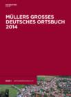 Image for Mullers Grosses Deutsches Ortsbuch 2014: Vollstandiges Ortslexikon